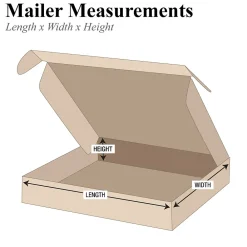 Best Partners Brand 12 1/8" x 9 1/4" x 2" Deluxe Literature Mailers, 50/Bundle (MFL1292K)