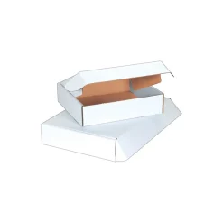 Best SI Products 11 1/8" x 8 3/4" x 2" Deluxe Literature Mailers, White, 50/Bundle (MFL1182)