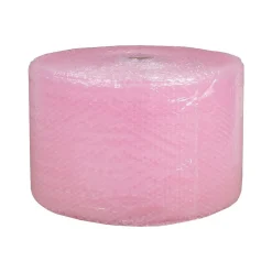 Clearance Unbranded 1/2" 48" x 250` Anti-Static Slit 12" Perfed 12" Large Bubble (4 rolls/bundle)