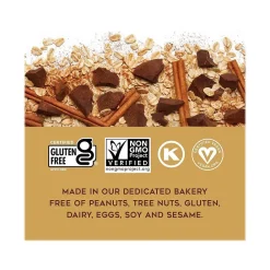88 Acres Warm 'N' Chewy Gluten-Free Oatmeal/Chocolate Chip Seed and Oat Bar, 1.6 oz., 9 Bars/Box (315111)