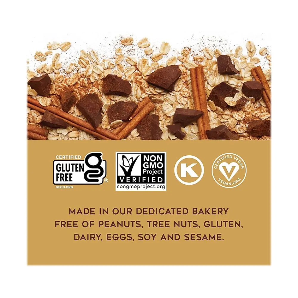 88 Acres Warm 'N' Chewy Gluten-Free Oatmeal/Chocolate Chip Seed and Oat Bar, 1.6 oz., 9 Bars/Box (315111)