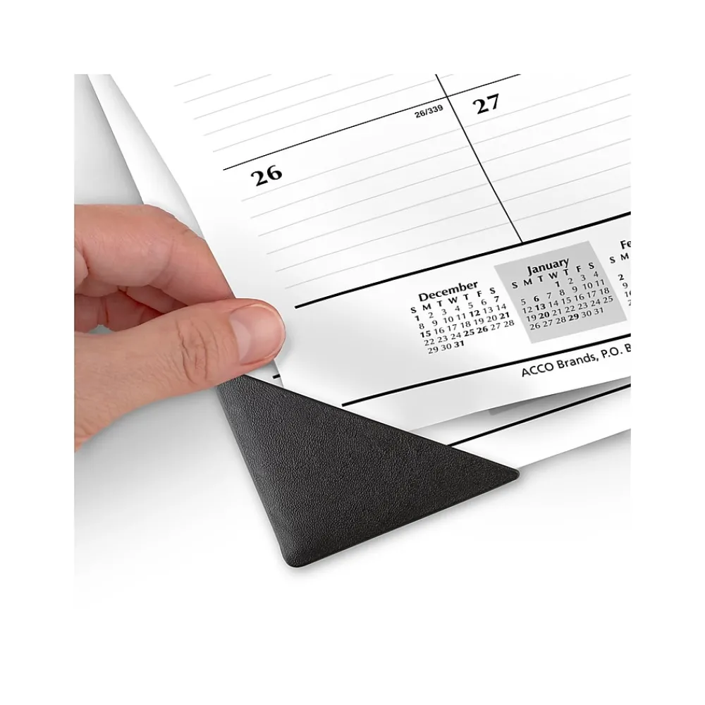 2025 Calendars|AT-A-GLANCE 2025 21.75" x 17" Monthly Desk Pad Calendar, White/Black (SK24-00-25)