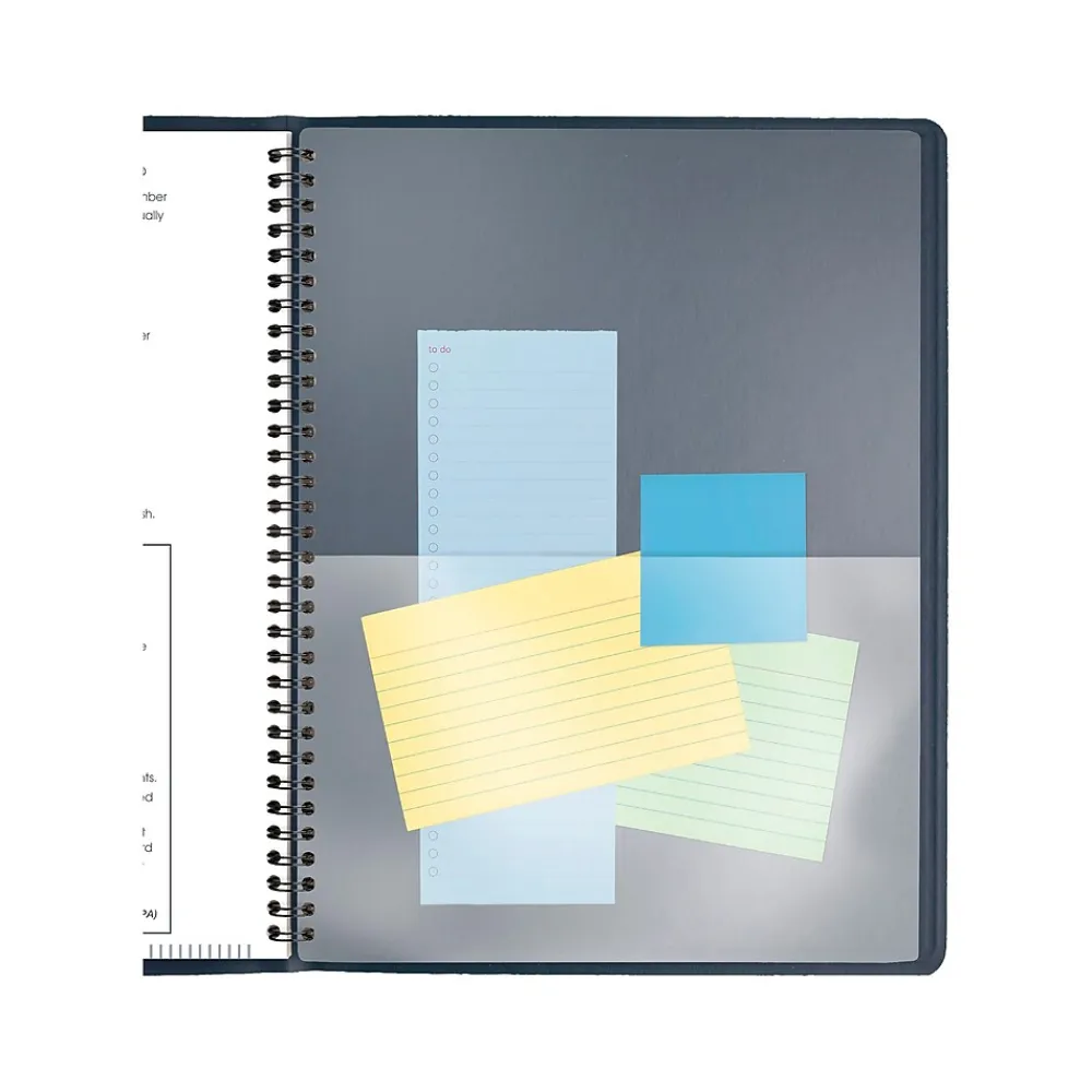 2025 Planners|AT-A-GLANCE 2025 8.25" x 11" Weekly Appointment Book Planner, Faux Leather Cover, Navy (70-950-20-25)