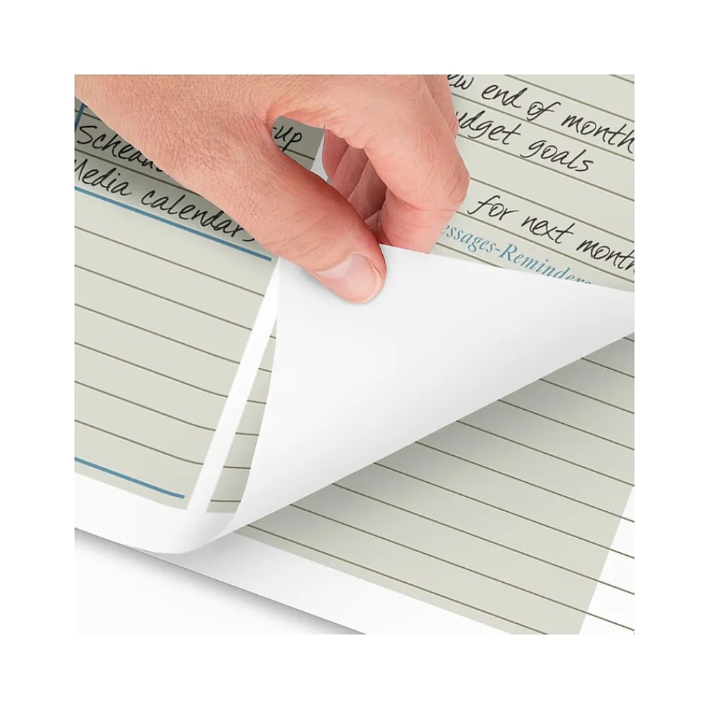 2025 Calendars|AT-A-GLANCE 2025 Executive 21.75" x 17" Monthly Desk Pad Calendar, Green/White (HT1500-25)
