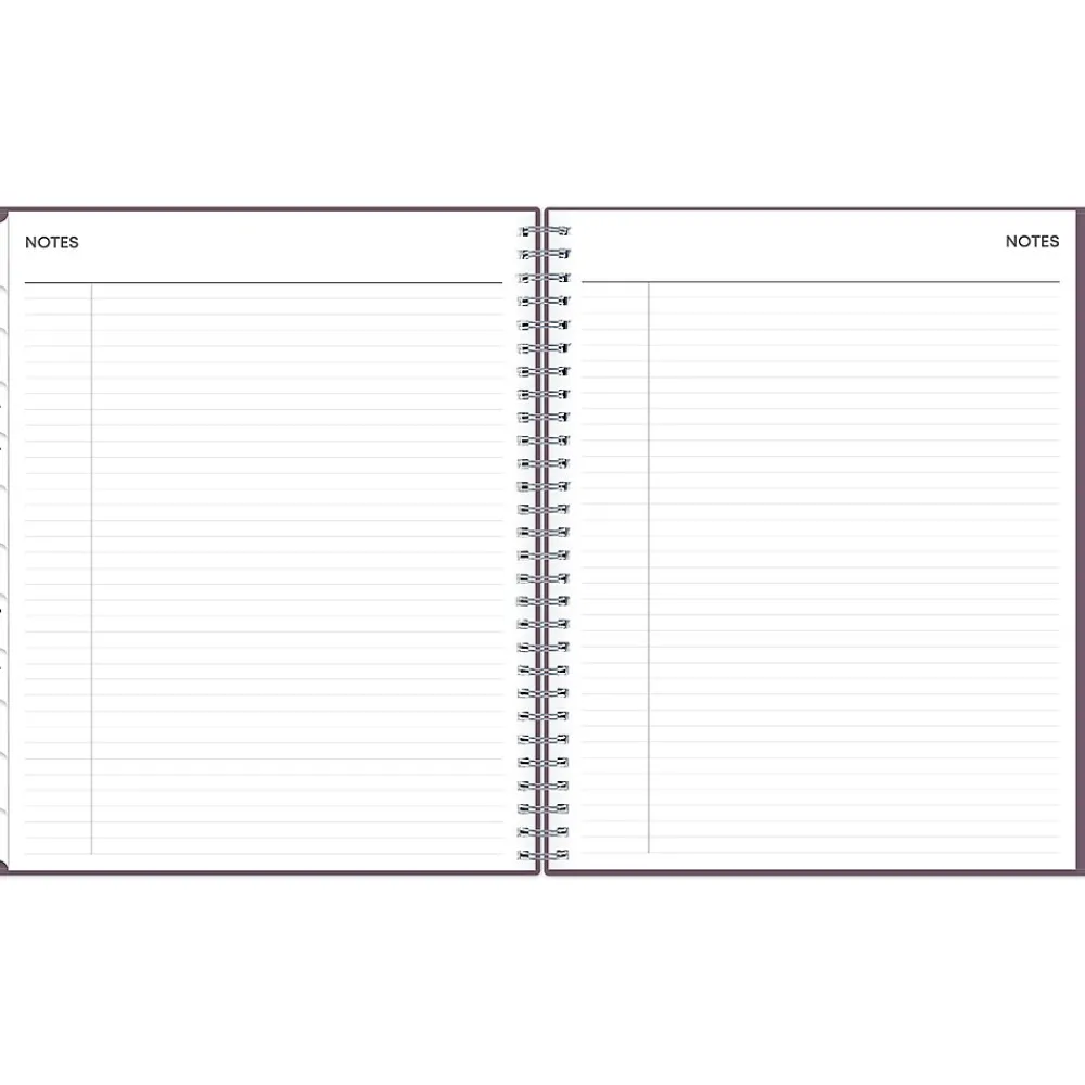2025 Planners|Blue Sky 2025 8" x 10" Monthly Planner, Plastic Cover, Purple (150780)