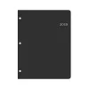 2025 Planners|Blue Sky 2025 8.5" x 11" Monthly Planner, Plastic Cover, Black (148360)
