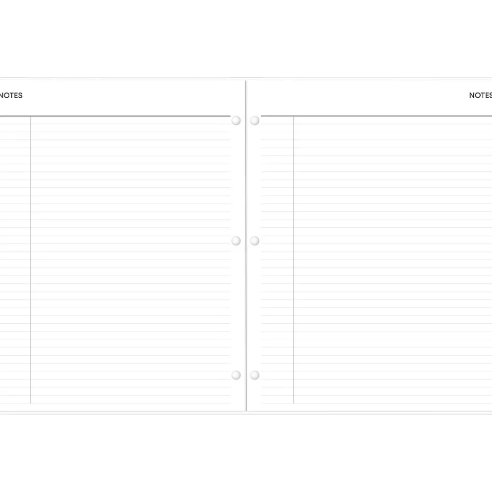 2025 Planners|Blue Sky 2025 Amalia 8.5" x 11" Monthly Planner, Plastic Cover, Multicolor (152534)