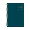 2025 Planners|Blue Sky 2025 Day Designer 5.88" x 8.63" Weekly & Monthly Planner, Plastic Cover, Peacock Blue (152221)