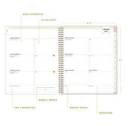 2025 Planners|Blue Sky 2025 Day Designer Breeze 8.5