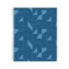 Academic Planners|Blue Sky 2024-2025 Decosta Blue 8.5" x 11" Academic Weekly & Monthly Student Planner, Plastic Cover (150459)