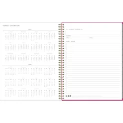2025 Planners|Blue Sky 2025 Kelly Ventura Magenta Blooms 8.5
