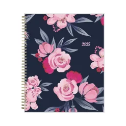 2025 Planners|Blue Sky 2025 Mimi Pink 8.5" x 11" Weekly & Monthly Planner, Plastic Cover, Pink/Dark Blue (137264-25)