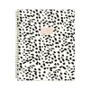 Academic Planners|Blue Sky 2024-2025 Nyla 8.5" x 11" Academic Weekly & Monthly Planner, Plastic Cover, White/Black (149821)