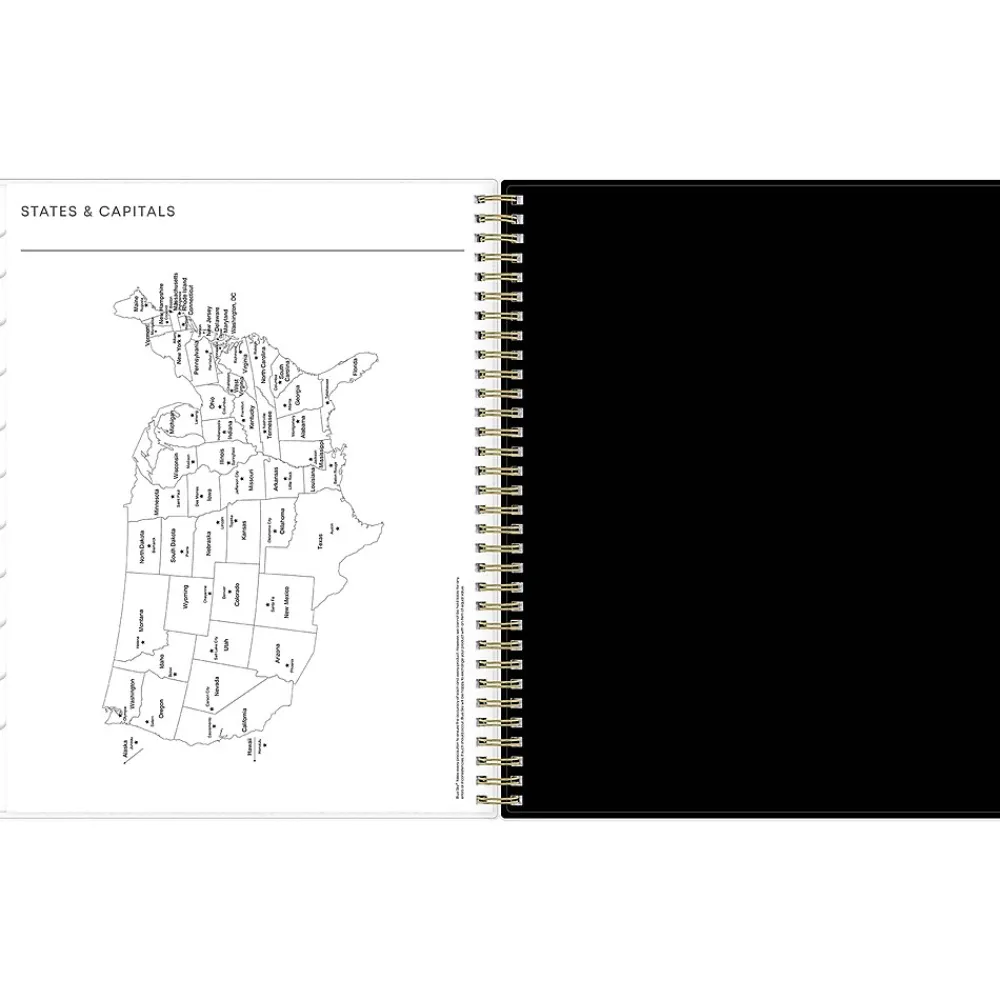 2025 Planners|Blue Sky 2025 Petiti 8.5" x 11" Weekly & Monthly Planner, Plastic Cover, Multicolor (149082)