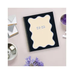 Academic Planners|Blue Sky 2024-2025 The House That Lars Built Wavy Black Frame 8