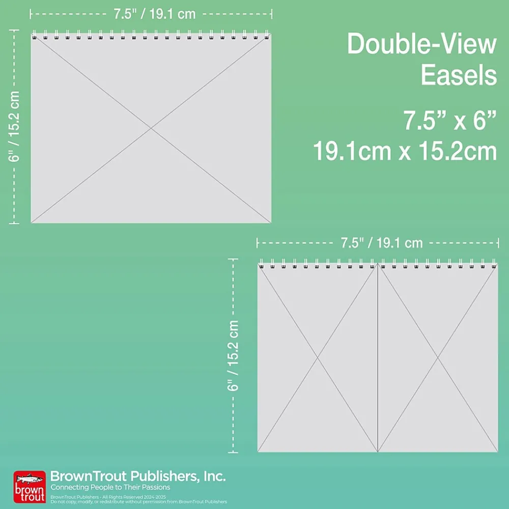 2025 Calendars|BrownTrout 2025 Bonnie Marcus 7.5" x 6" Monthly Desk Calendar (9781975479442)