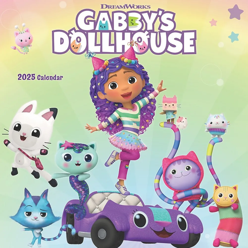 2025 Calendars|Cal Ink 2025 Gabby's Dollhouse12" x 12" Monthly Wall Calendar (9781645916819)