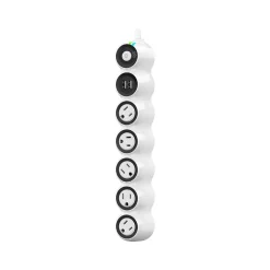 360 Electrical PowerCurve2.4 Five Outlets plus USB Surge Protector, 6 Ft. Cord, 1080 Joules (360571-5CA4ES-C1)