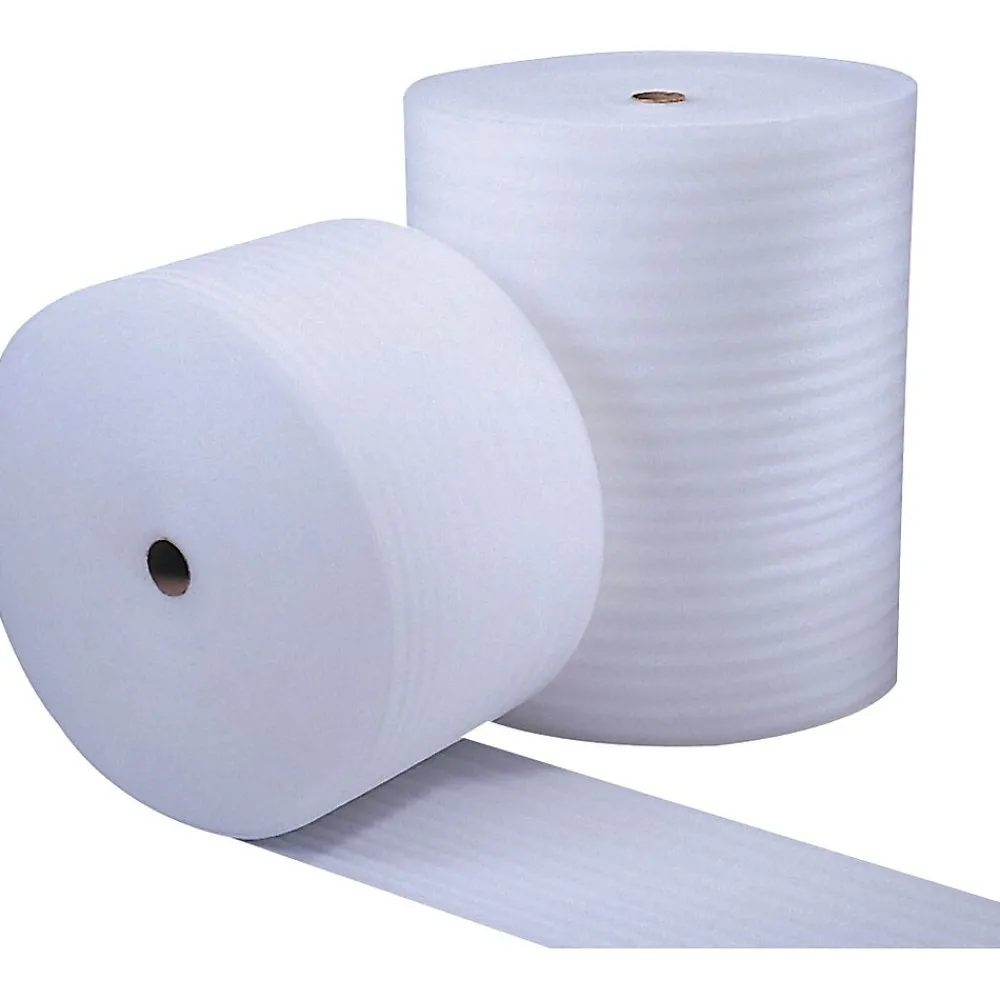 Clearance The Packaging Wholesalers 1/16" Foam Roll 72" x 1250 ft., Bundle (CFW11672P)