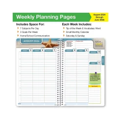 Academic Planners|Global Printed Products 2024-2025 White Brick 5.5