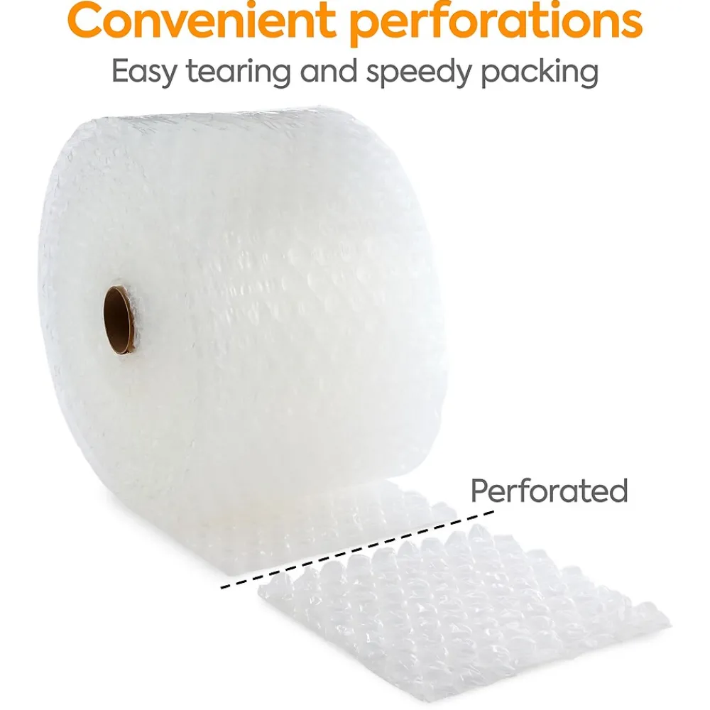 Discount Staples 1/2" Heavy Duty Bubble Roll, 12" x 65' (4069422)