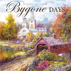 2025 Calendars|Hopper Studios 2025 Bygone Days 12" x 12" Monthly Square Wall Calendar (9781773728131)