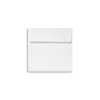 Hot LUX 80 lb 5 3/4" x 5 3/4" Recycled Peel & Press Square Envelopes, White, 250/Box