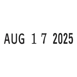 Stamps & Stamp Pads|2000 Plus Easy Select Daters, Black Ink (011091)