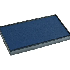 Stamps & Stamp Pads|Accu-Stamp 2000 PLUS Replacement Ink Pads for 2000 PLUS Printer Series, Blue, 3 1/8" x 1/4", Each (065474)