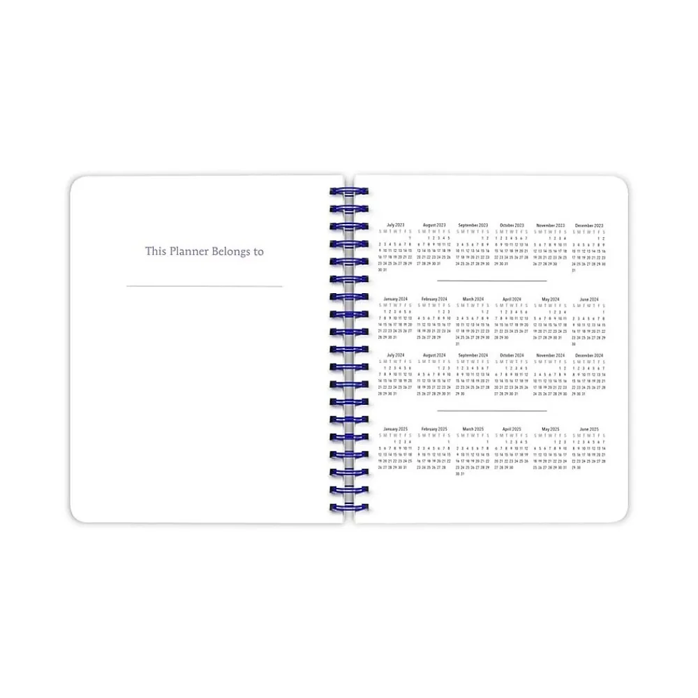 Academic Planners|StarGifts 2024 Floral Splendor 6" x 7.75" Academic & Calendar Weekly Planner, Paperboard Cover, Multicolor (9781975471972)