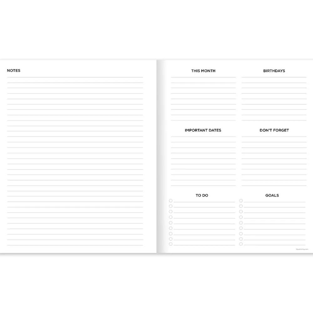 2025 Planners|TF Publishing 2025 9" x 11" Monthly Planner, Paperboard Cover, Color Swoops (25-4702)