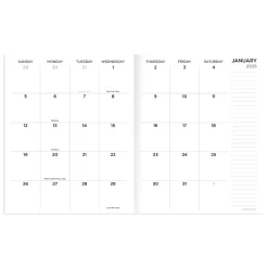 2025 Planners|TF Publishing 2025 6.5" x 8" Monthly Planner, Paperboard Cover, Anything But Basic Kraft (25-4200)