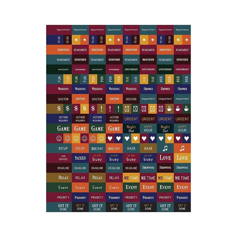Academic Planners|TF Publishing 2024-2025 Bibliophile Series Merlot 8.5" x 11" Academic Weekly & Monthly Planner, Paperboard Cover, Red/Black