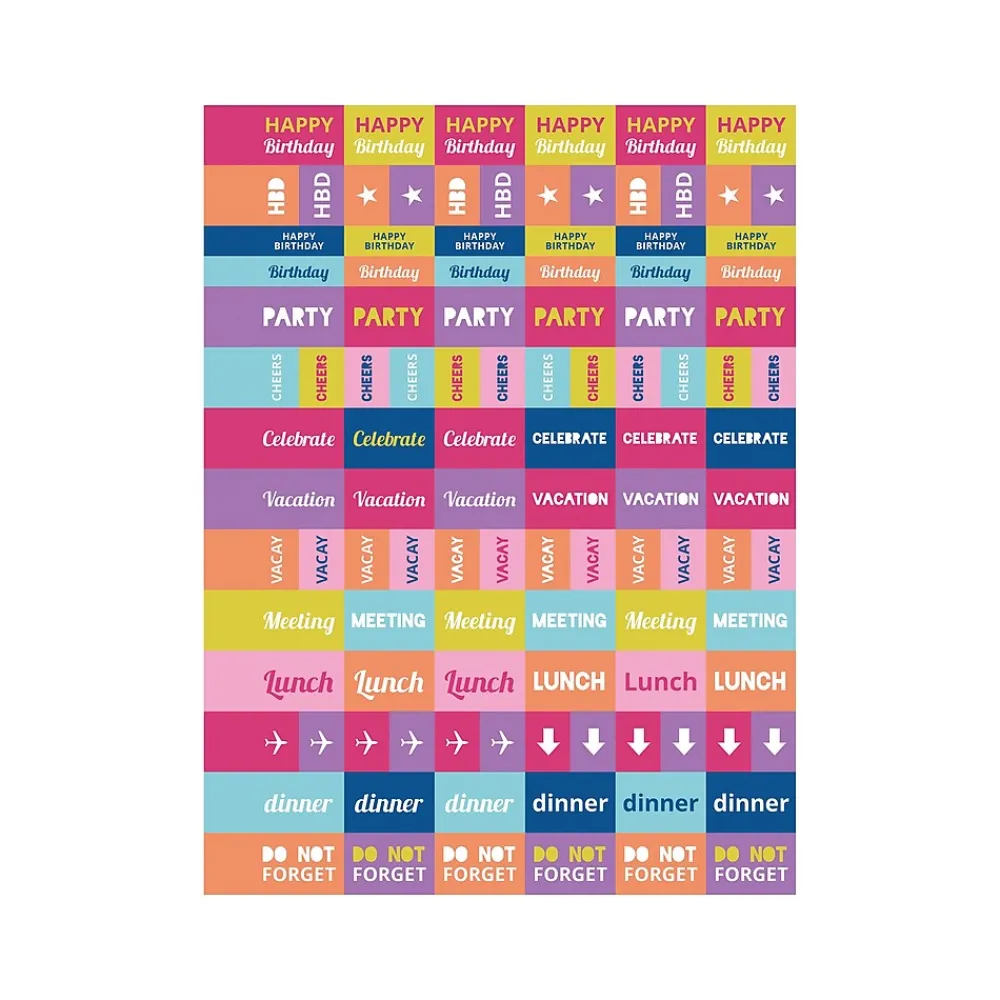 Academic Planners|TF Publishing 2024-2025 Cali Girl Collection Gumballs 6" x 8" Academic Weekly & Monthly Planner, Paperboard Cover, Multicolor