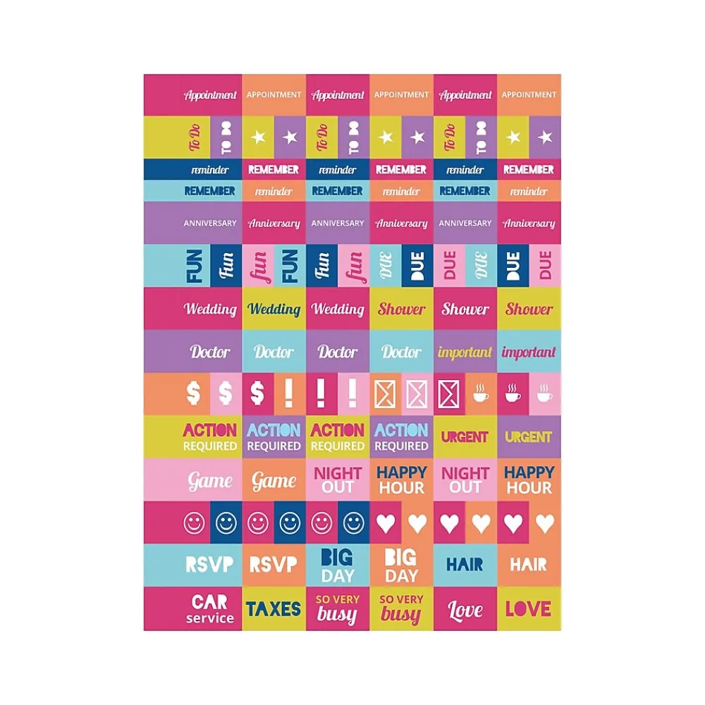 Academic Planners|TF Publishing 2024-2025 Cali Girl Collection Cabana Stripe 6" x 8" Academic Weekly & Monthly Planner (AY25-9214)