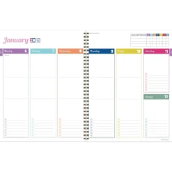 2025 Planners|TF Publishing 2025 Cobalt Dots 9