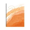 Academic Planners|TF Publishing 2024-2025 Elements Series Lava Wave 8.5" x 11" Academic Weekly & Monthly Planner, Paperboard Cover