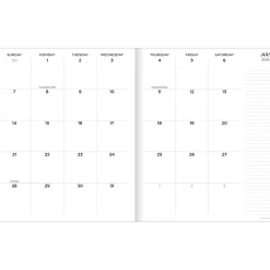 Academic Planners|TF Publishing 2024-2025 Mod Flowers 9" x 11" Academic Monthly Planner, Paperboard Cover, Multicolor (AY25-4508)