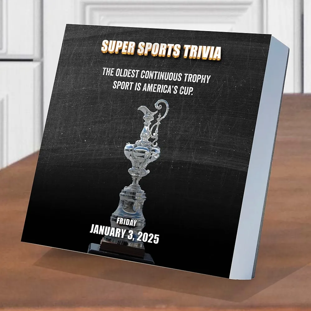 2025 Calendars|TF Publishing 2025 Sports Facts & Trivia 5.25" x 5.25" Day-to-Day Calendar (25-3022)