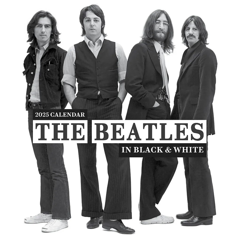 2025 Calendars|TF Publishing 2025 The Beatles: British Invasion 12" x 12" Monthly Wall Calendar (25-1102)