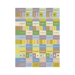 Academic Planners|TF Publishing 2024-2025 White Lotus Verde Fronds 6