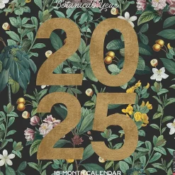 2025 Calendars|Willow Creek 2025 Botanical Nature 12" x 12" Monthly Wall Calendar (41987)