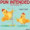 2025 Calendars|Willow Creek 2025 Pun Intended 7" x 7" Monthly Wall Calendar (45930)