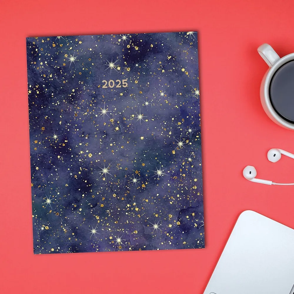 2025 Planners|Willow Creek 2025 Starry Night 7.5" x 9.5" Monthly Planner Cover (48511)