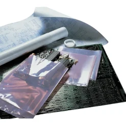 Sale SI Products 6" x 8" Antistatic Layflat Poly Bags, 4 Mil, Pink, 1000/Carton (12130)
