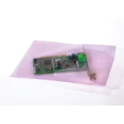 SI Products 12" x 15" Antistatic Layflat Poly Bags, 2 Mil, Pink, 1000/Carton (12045)