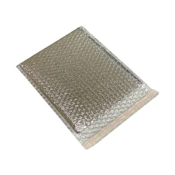 Online NORTECH LABS 8" x 11" Cool Foil Insulated Self-Sealing Bubble Mailers, 100/Box (MB8X11SS)