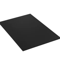 Online Partners Brand 8" x 24" Corrugated Pad, Single Wall, Black, 10/Bundle (PCS2418B)