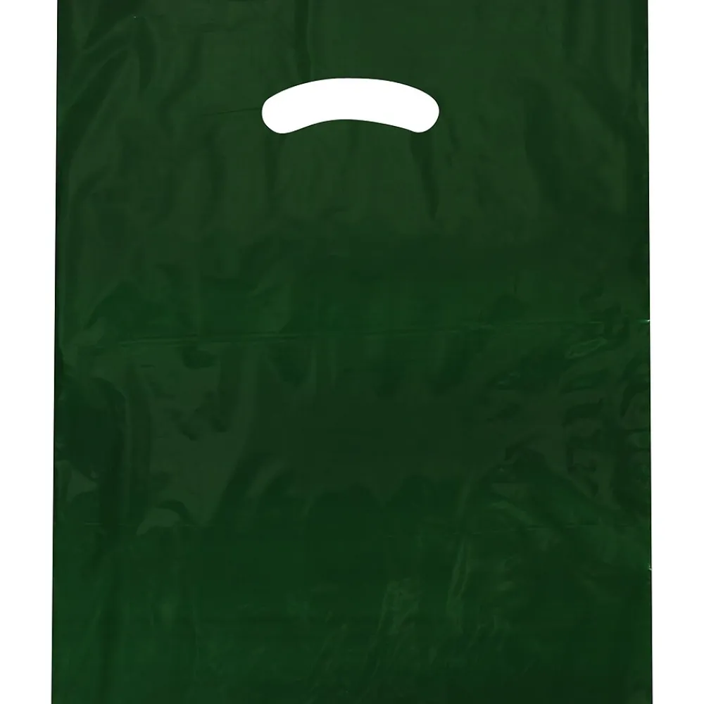 Outlet SI Products 15" x 18" Gusseted Poly Bags, Clear, 500/Carton (248-1518-20)