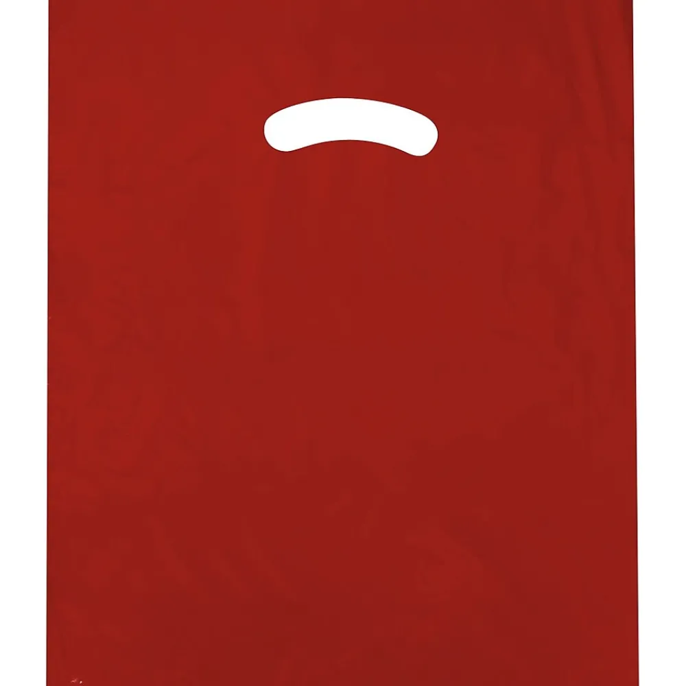 Best SI Products 15" x 18" Gusseted Poly Bags, Clear, 500/Carton (248-1518-1)